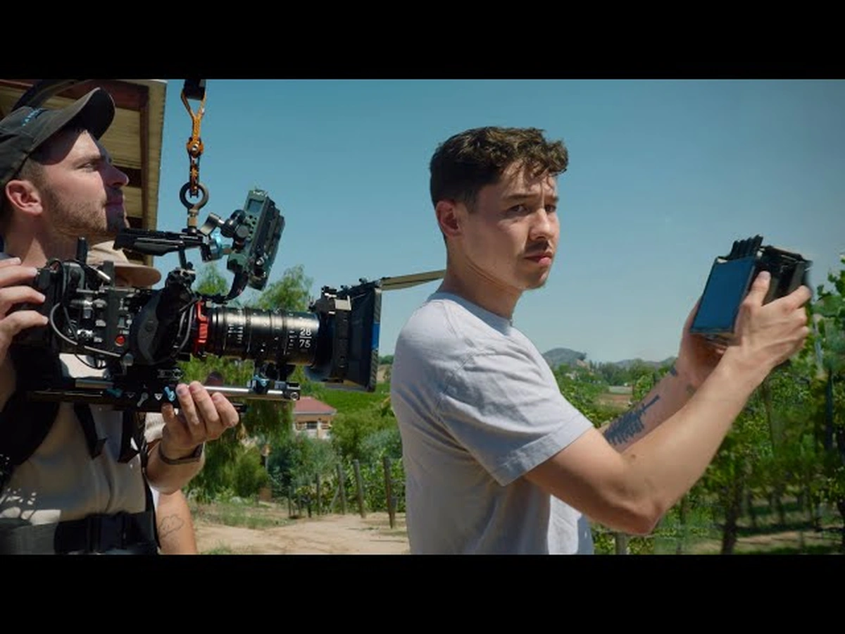 一线天专业拍摄团队工作现场